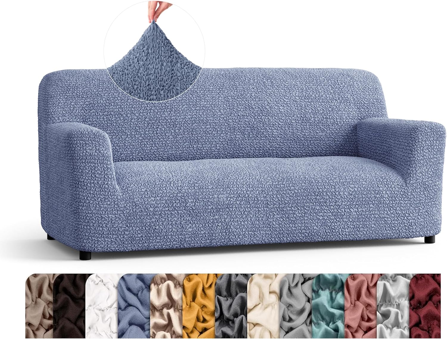 Stylish Stretch Couch Cover for Pets - PAULATO Sofa Slipcover