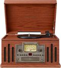 Musician 3-Speed Turntable with Radio CD Cassette and Bluetooth