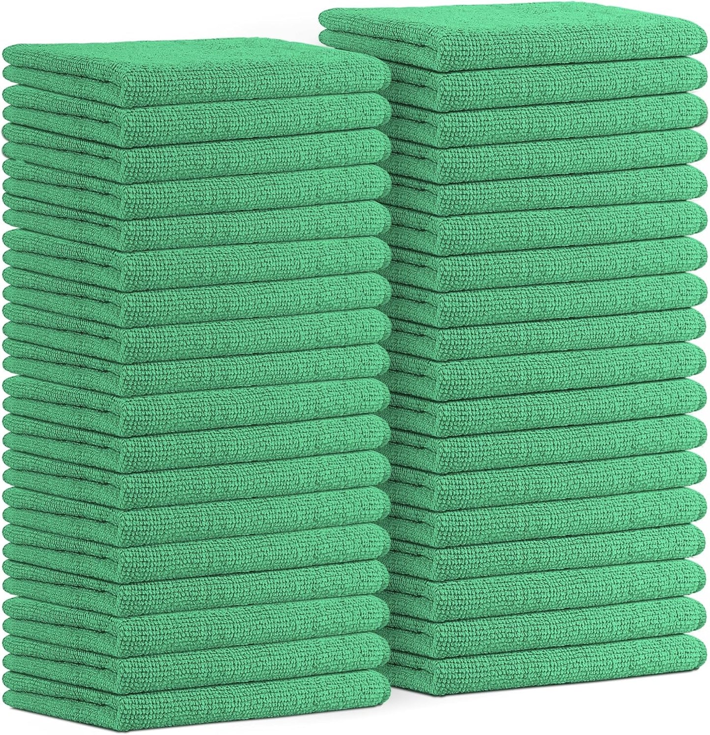 Microfiber Cleaning Cloths Value Pack of 36 for All Surfaces