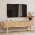 Mid Century Modern TV Stand | 65-75 TV | Storage & Shelves