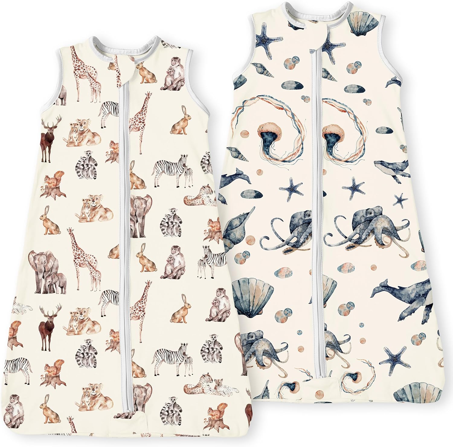 Toddler Sleep Sacks 2T-4T, Light Summer Wearable Blankets