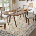 Bavni 6x9 Area Rugs Boho Washable Non-Slip Vintage Rug