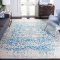 SAFAVIEH Madison X-Large Area Rug 11 ft x 15 ft - Durable Teal & Ivory