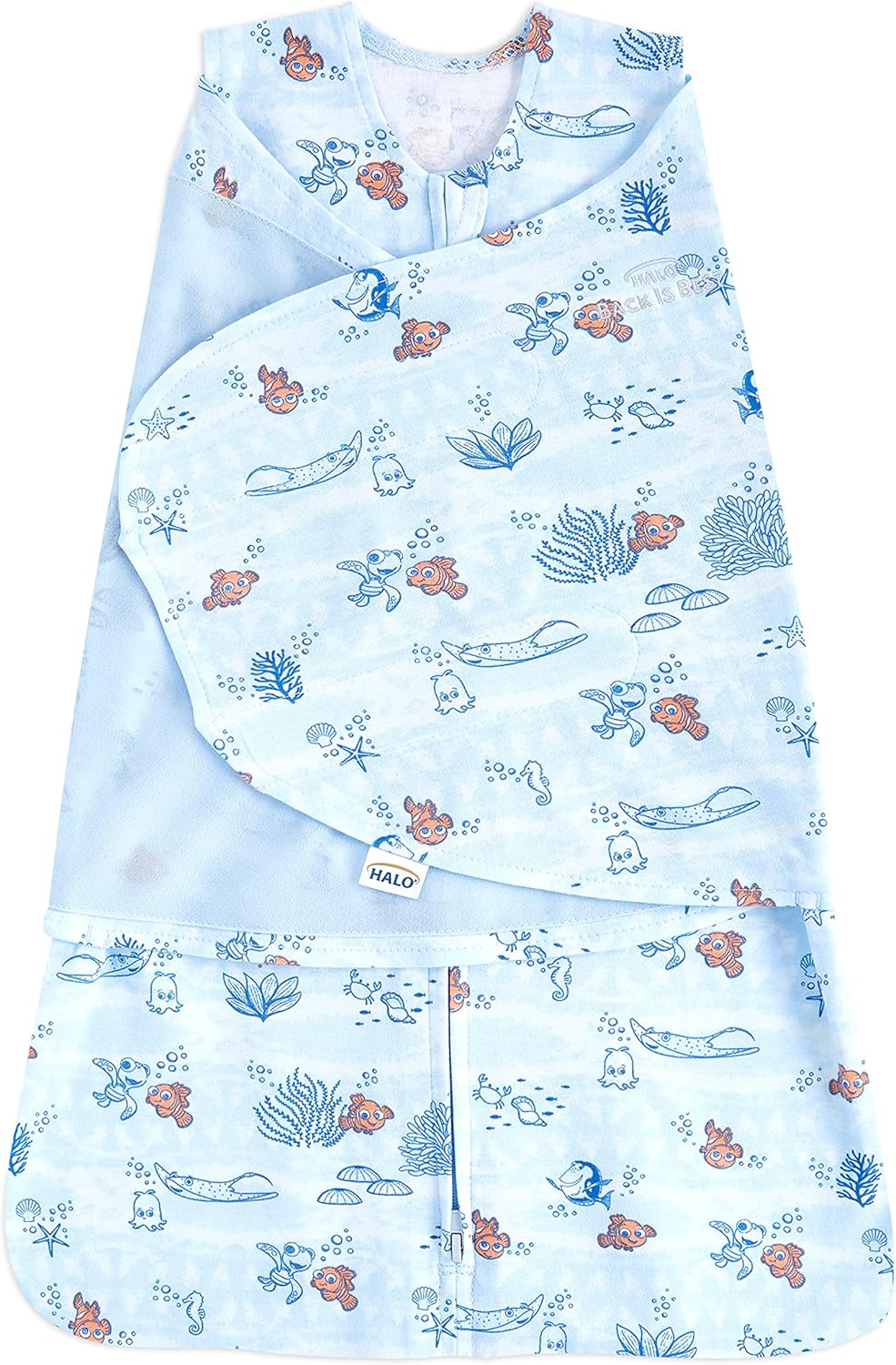 HALO Disney Baby Finding Nemo Sleepsack Swaddle for Newborns