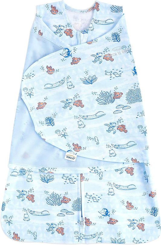 HALO Disney Baby Finding Nemo Sleepsack Swaddle for Newborns