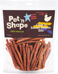 Pet 'n Shape Chik 'n Sweet Potato Stix - Natural Chewy Dog Treats