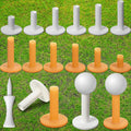 Skylety 24 Pcs Rubber Golf Tees Set - Practice Anywhere!