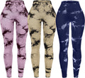 Tie Dye Seamless High Waisted Workout Leggings for Women - Scrunch use