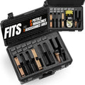 Gun Case for Multiple Pistols & Magazines - Heavy-Duty TSA-Friendly