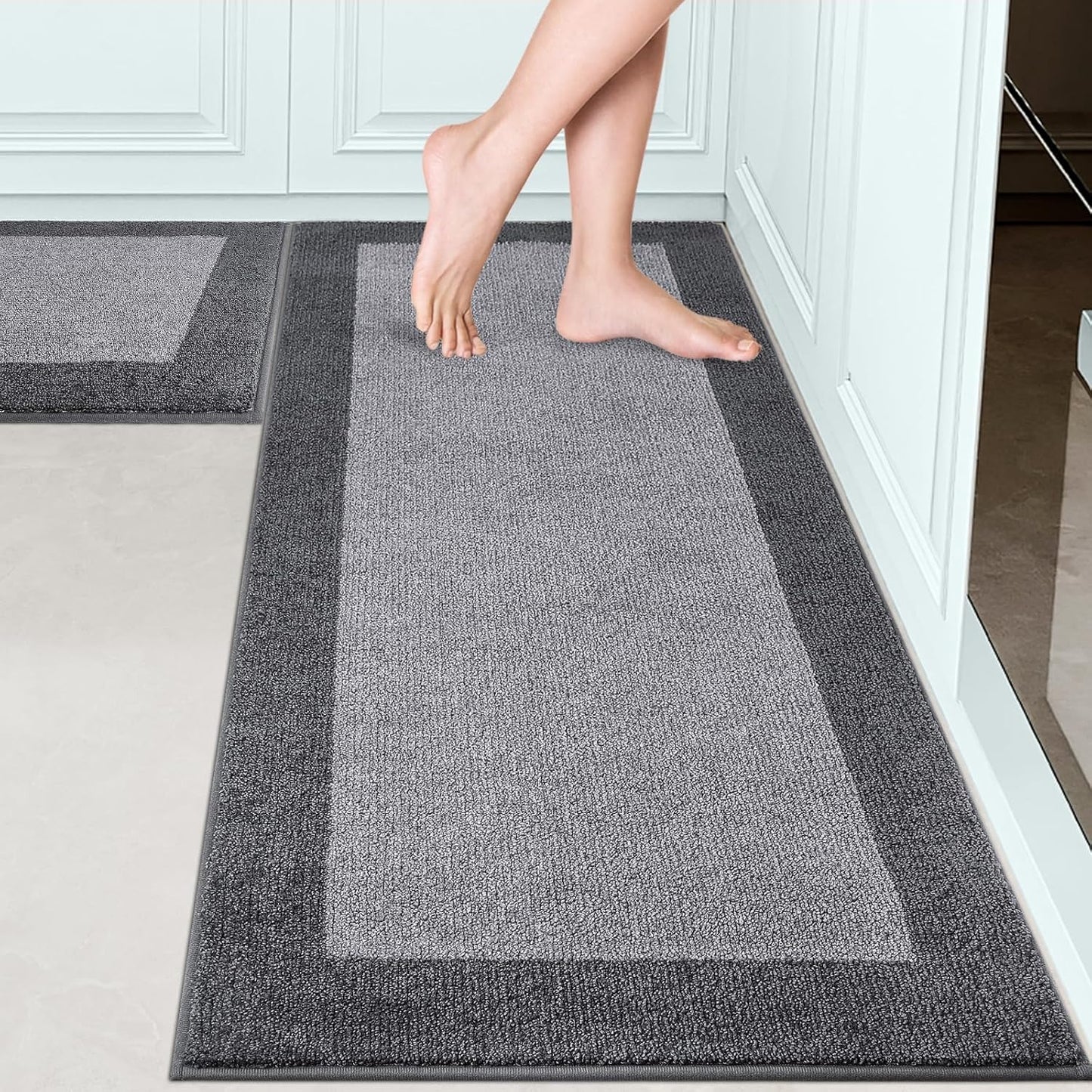 Machine Washable Kitchen Rugs Set of 2 for Every Home