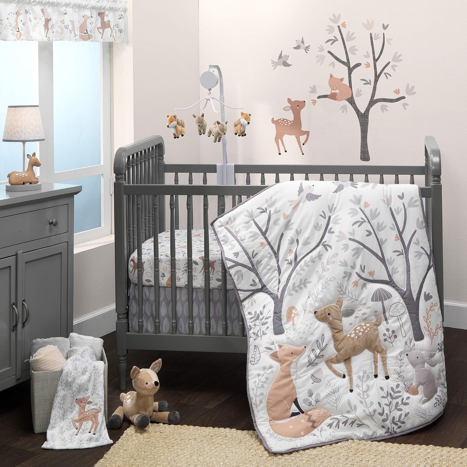 Bedtime Originals 3 Piece Crib Bedding Set for Cozy Nursery