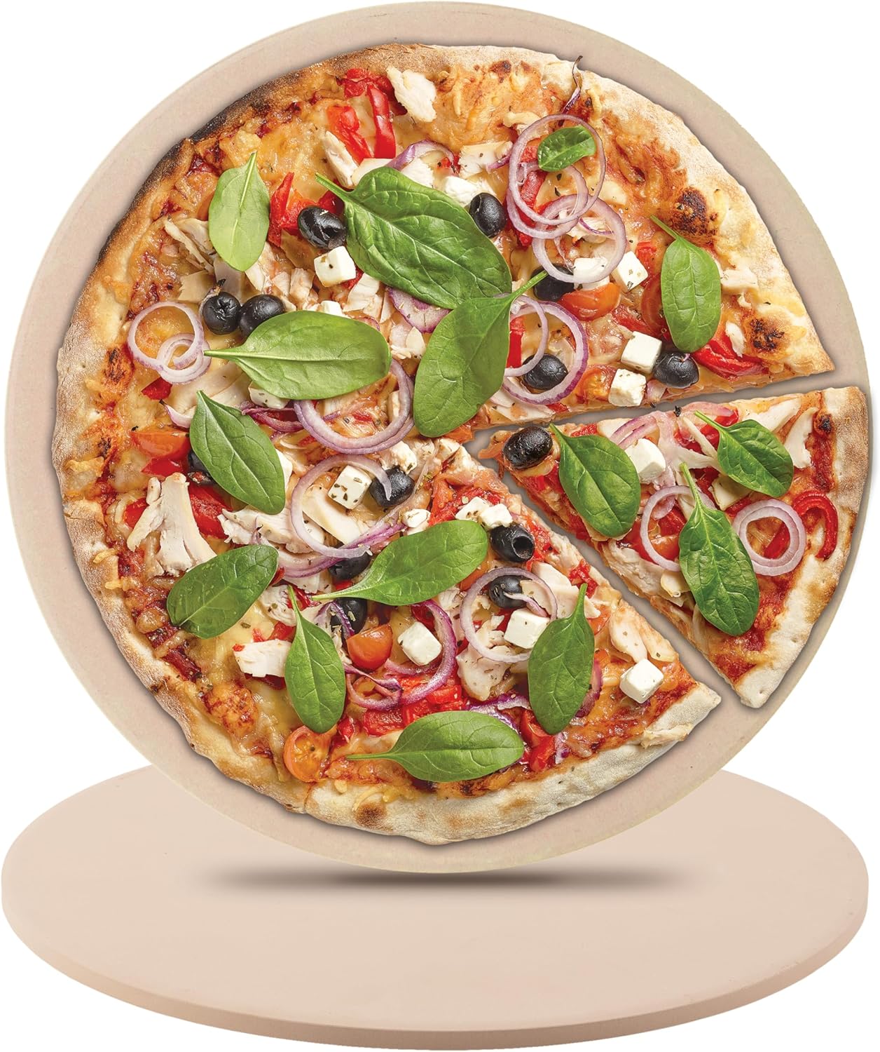 Nuwave 11.5 Inch Pizza Stone for Perfectly Crispy Crusts