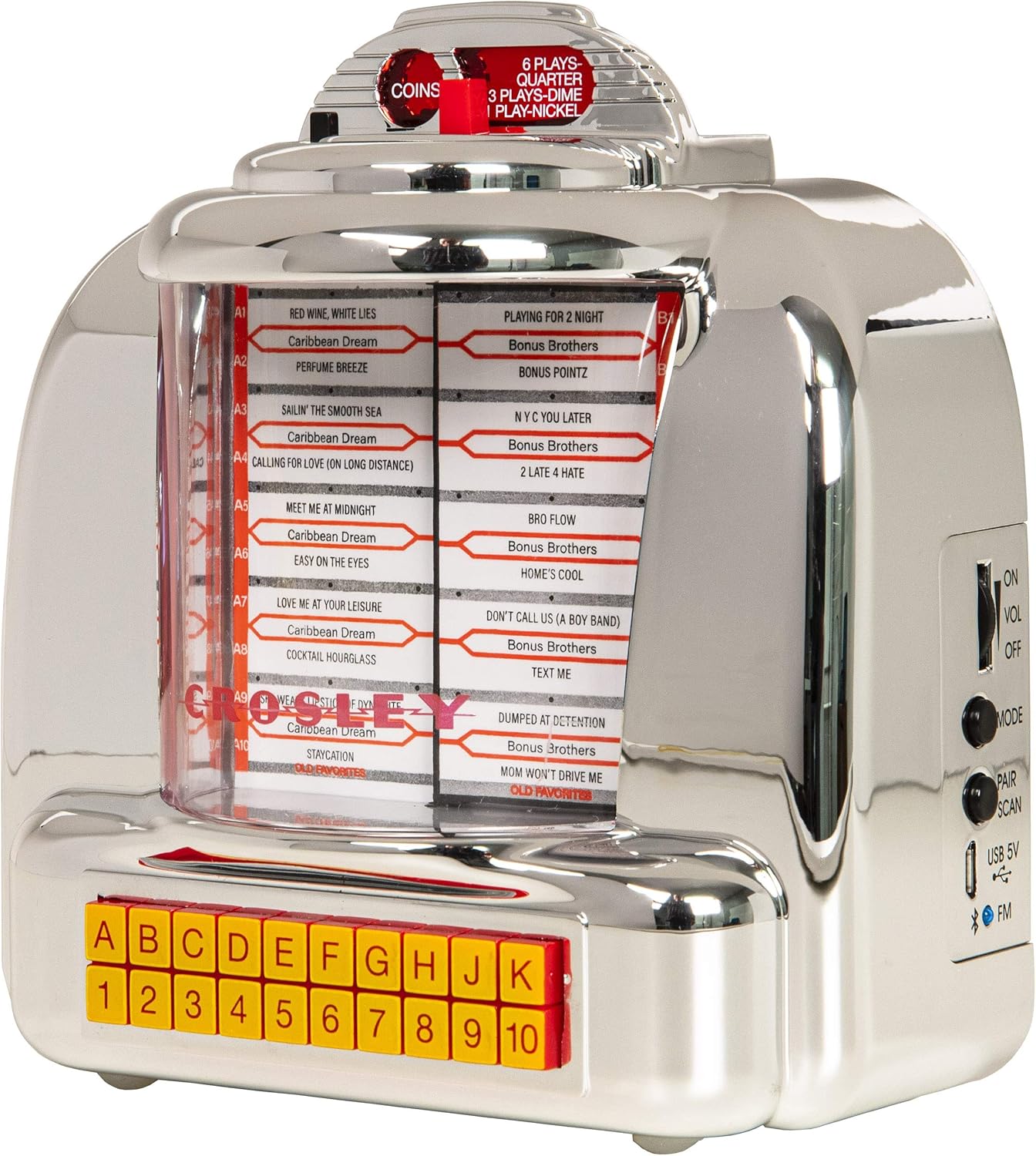 Crosley Diner Mini Jukebox Bluetooth Tabletop FM Radio Review