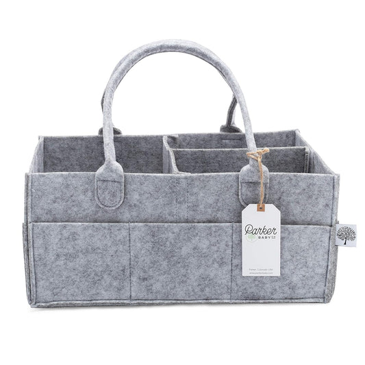 Parker Baby Diaper Caddy - Stylish Nursery & Car Organizer
