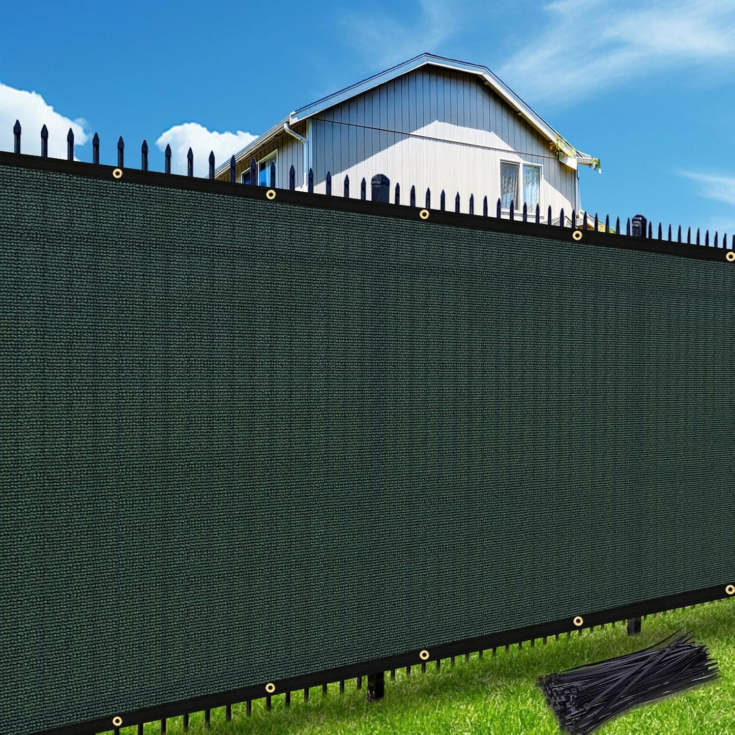 Artpuch Fence Privacy Screen 6ftx50ft for Outdoor Spaces