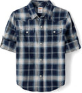 Toddler Long Sleeve Plaid Button Up Shirt - Cozy Fall Staple