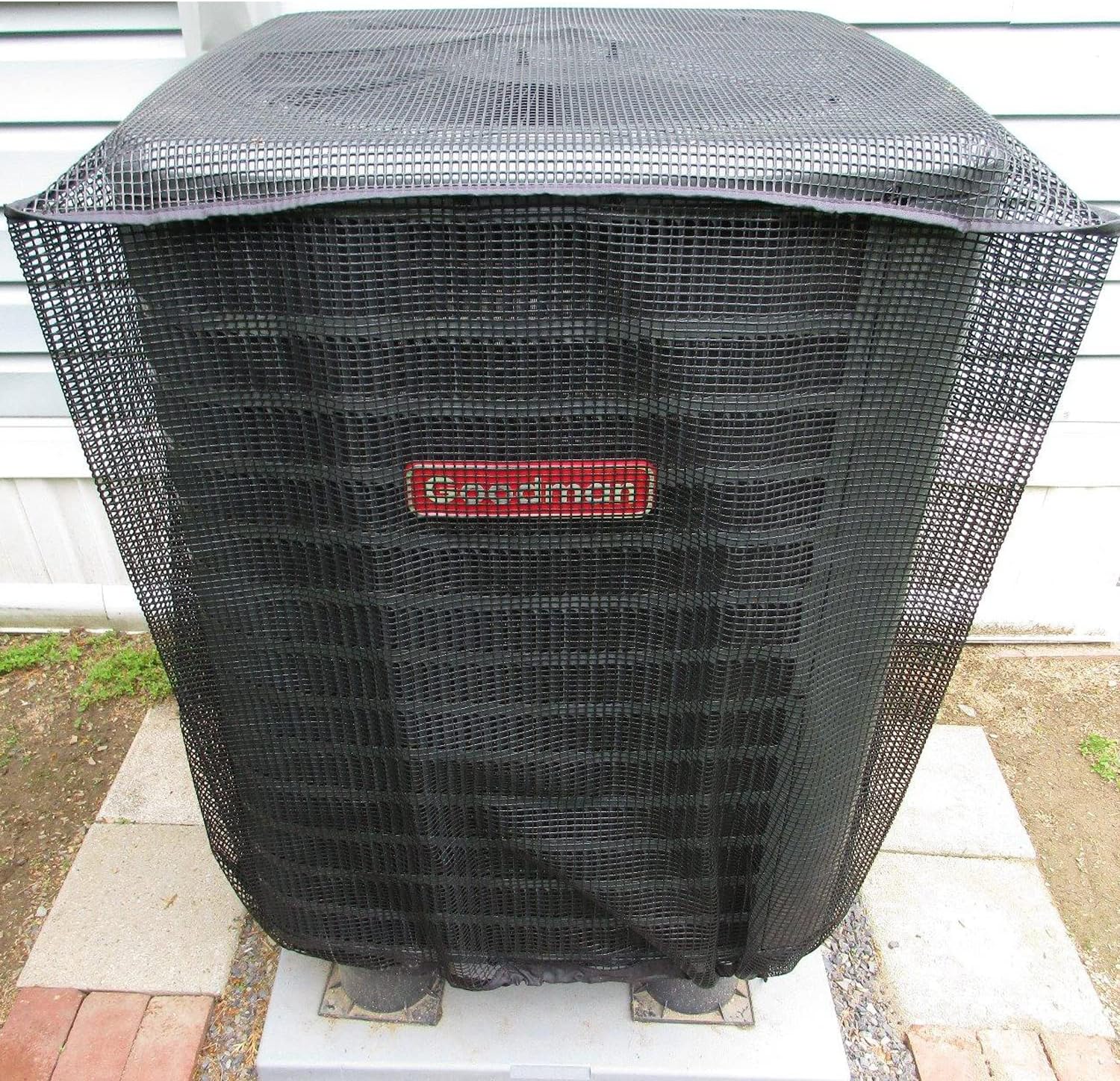 Premium AC Cover Prevents Coil Clogging - Outdoor Protection by Lisol