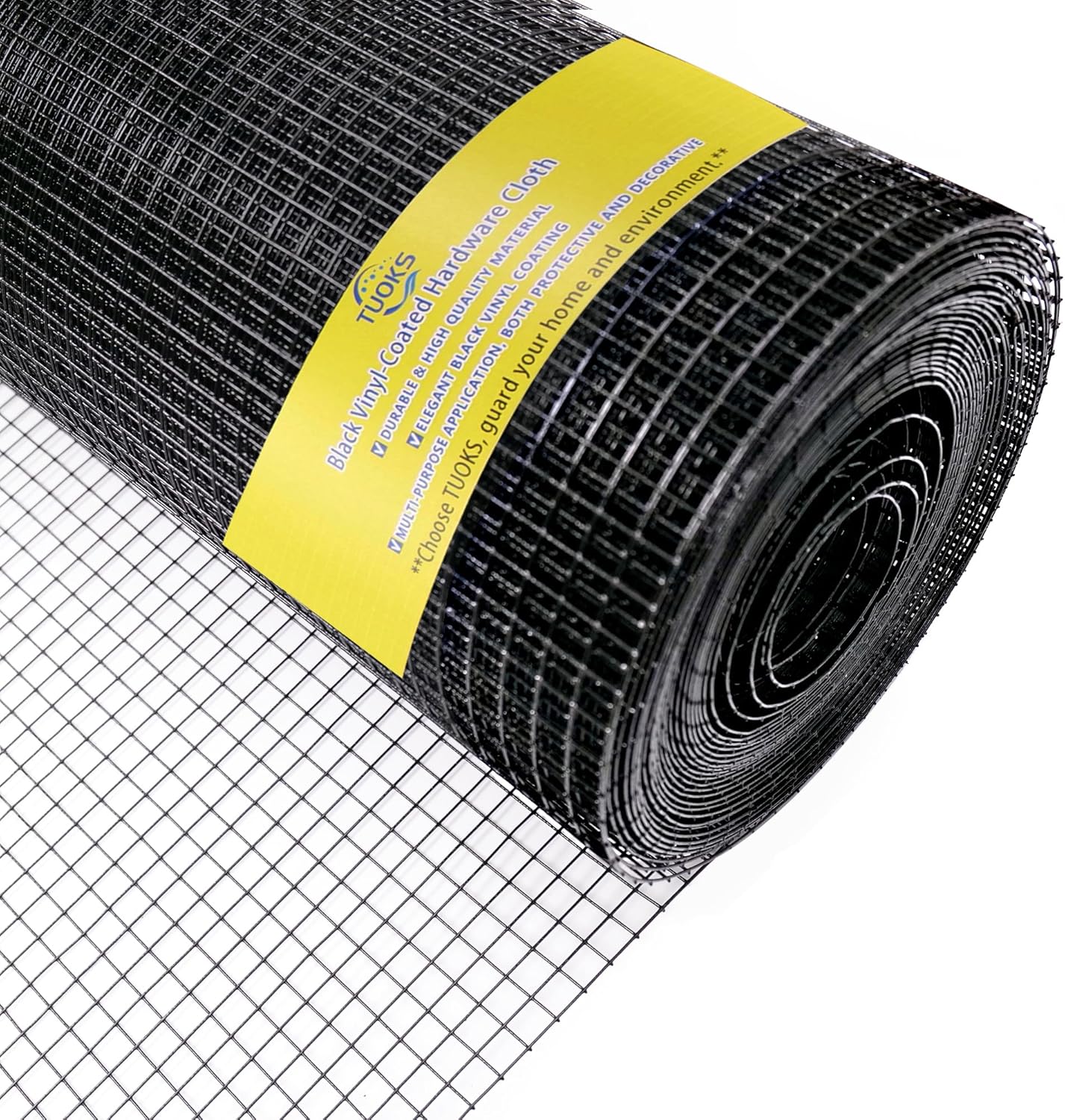 Black Hardware Cloth 36in x 100ft for Garden and Animal Control