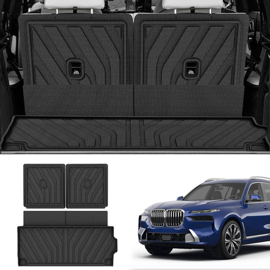 2019-2026 BMW X7 Cargo Liner & Backrest Mat for All Weather