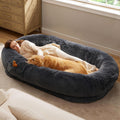 Bedsure Human Dog Bed 71in x 44in x 12in - Calming Giant Bed