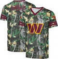 FOCO NFL Men's Hunter Camo Primary Logo V-Neck Top