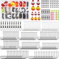 Fishing Hooks Bobbers Tackle Kit 250pcs Starter Set - Organized Basic