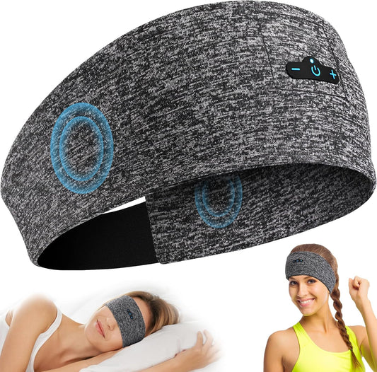 Wireless Bluetooth Headband: 13-Hour Playtime & HD Stereo Speakers