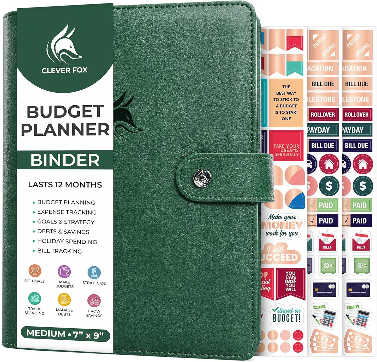 Clever Fox Budget Planner Binder for Effective Financial Management