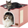 Bedsure Cat Bed Large Cat Cave for Indoor Cats - Cozy Multi-Cat