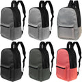 Moda West 24 Pack 17 in Wholesale Bulk Backpacks - Assorted Colors