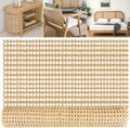 24in Rattan Cane Webbing Sheet for Caning Projects - Natural Roll