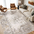 Contemporary Abstract Living Room Rug - Soft and Easy to Clean
