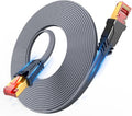 Cat 8 Ethernet Cable 75 FT Flat Braided - 40Gbps High Speed