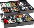 StorageLAB Slim Under Bed Storage Containers for Clutter-Free Living