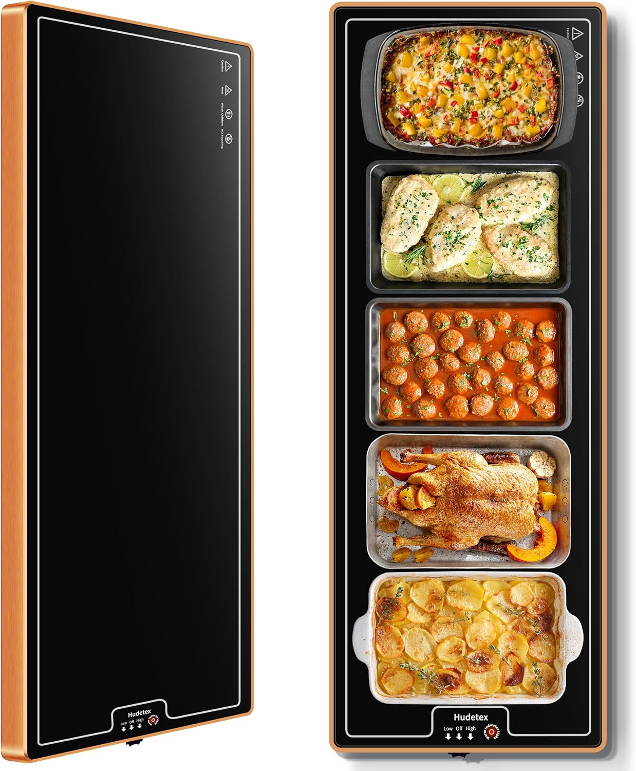 Extra Long Food Warming Mat for Buffets and Daily Use