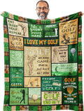 Ruvinzo Golf Lover Blanket - Cozy Gift Idea!