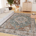 Adorable 6x9 Girl Nursery Rug with Machine Washable Non-Slip Feature