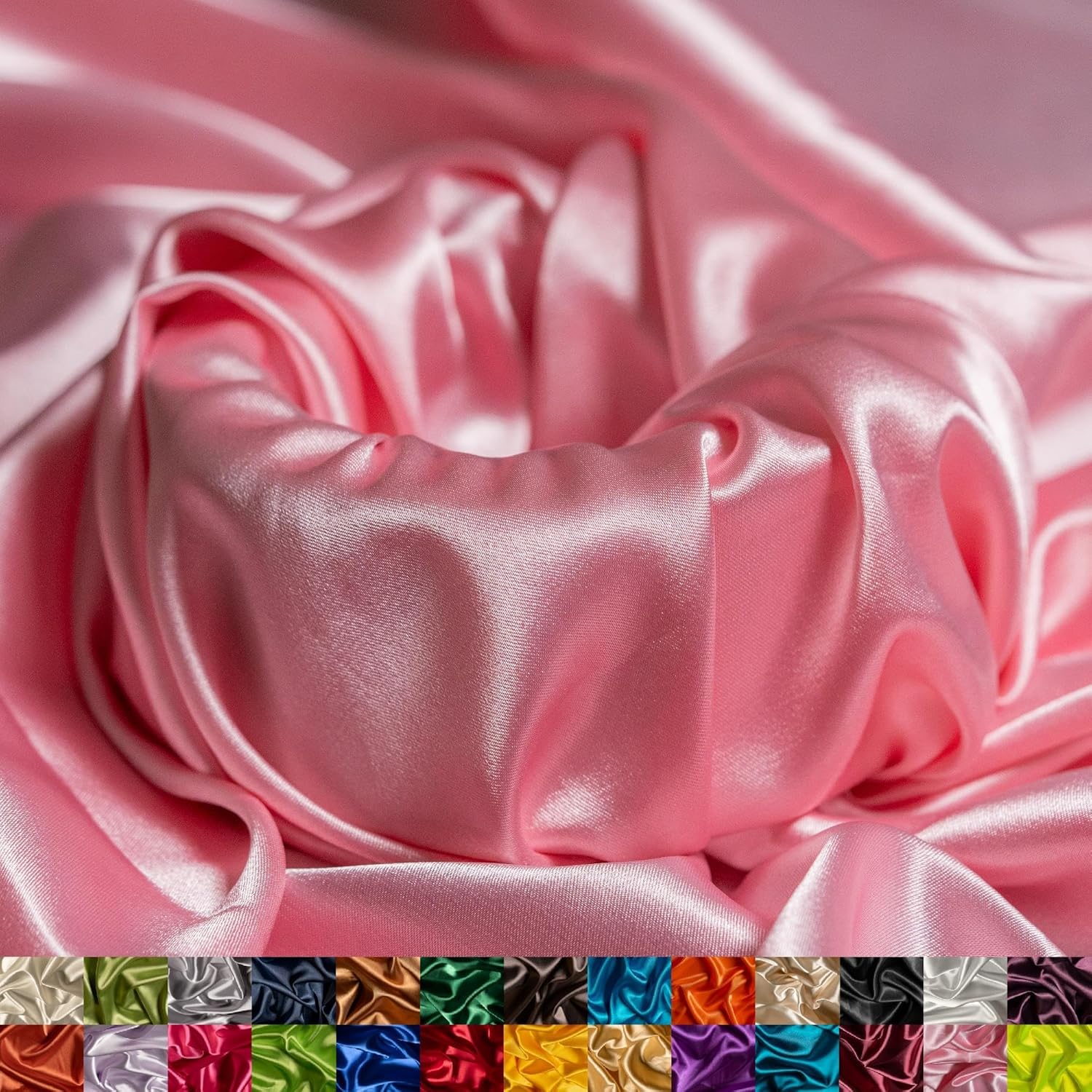 Luxurious Charmeuse Satin Fabric for Elegant Apparel & Decor