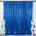 Royal Blue Sequin Photo Booth Backdrop 5x10ft - Sparkling Event