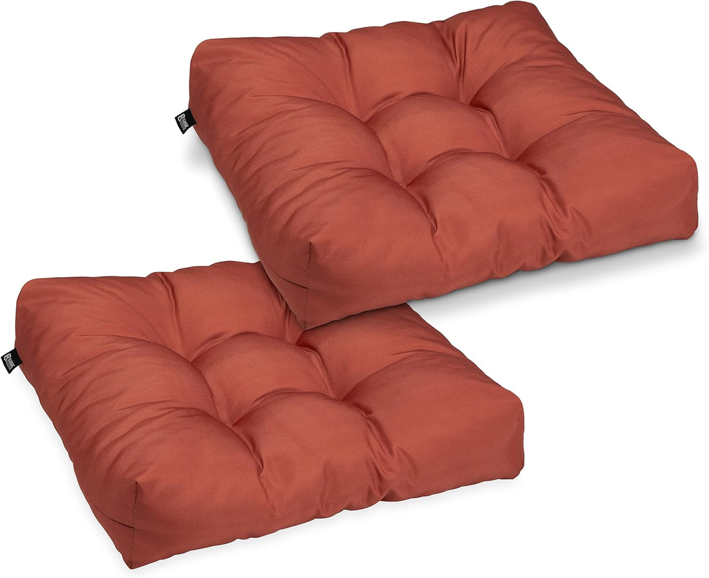 Classic Accessories Water-Resistant Square Patio Seat Cushions