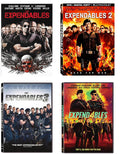 The Expendables 4 Film DVD Collection - Classic Action Set