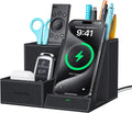 Wireless Charger with Desk Organizer and Pen Holder - 3 in 1 Desk