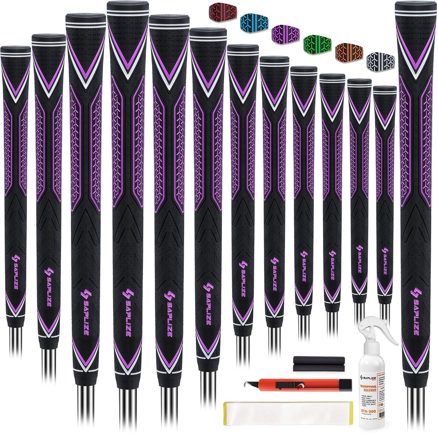 High-performance Rubber Golf Grips for Enhanced Swing Stability