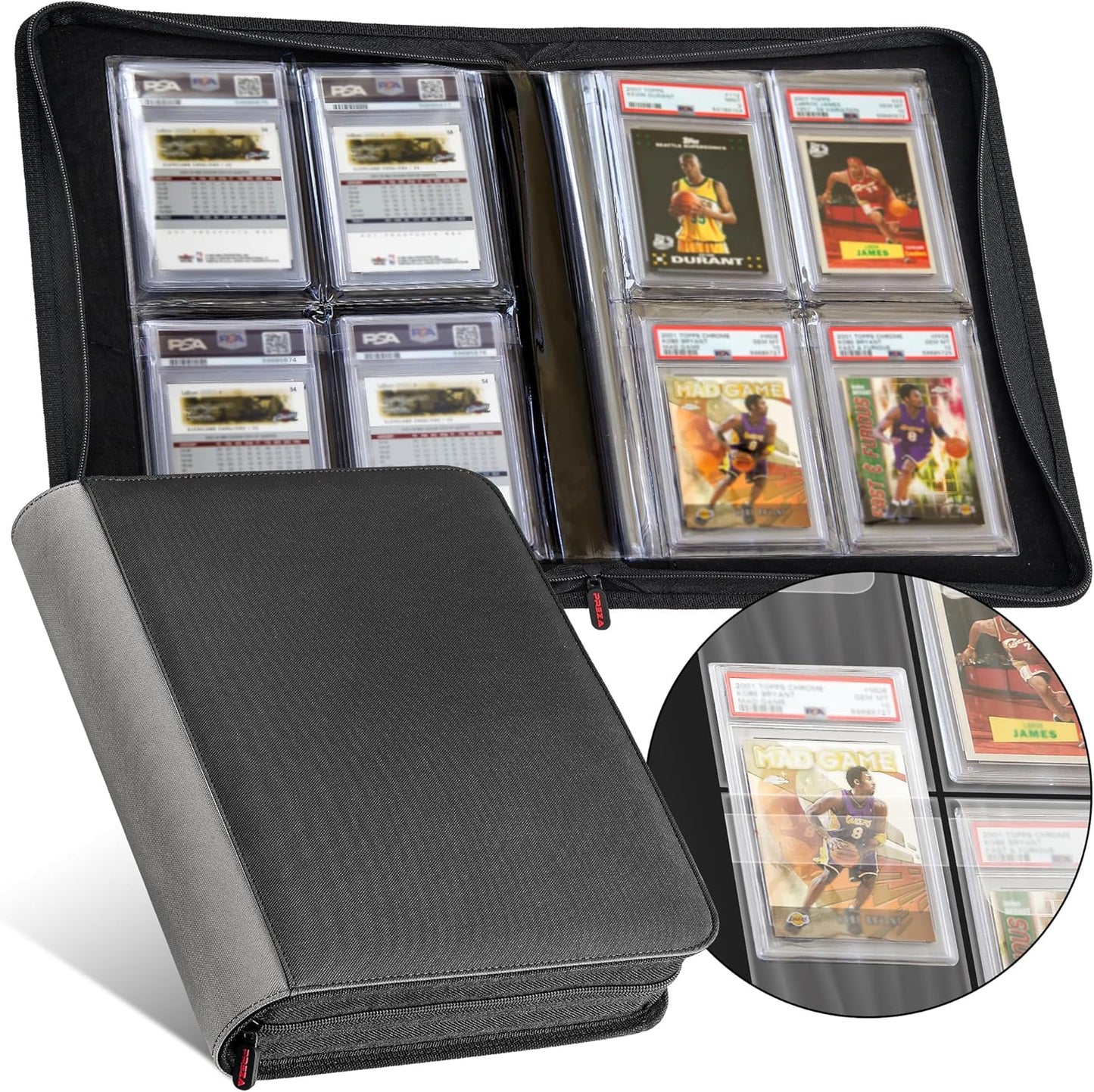 PREZA The Original Slab Binder for Graded Card Storage