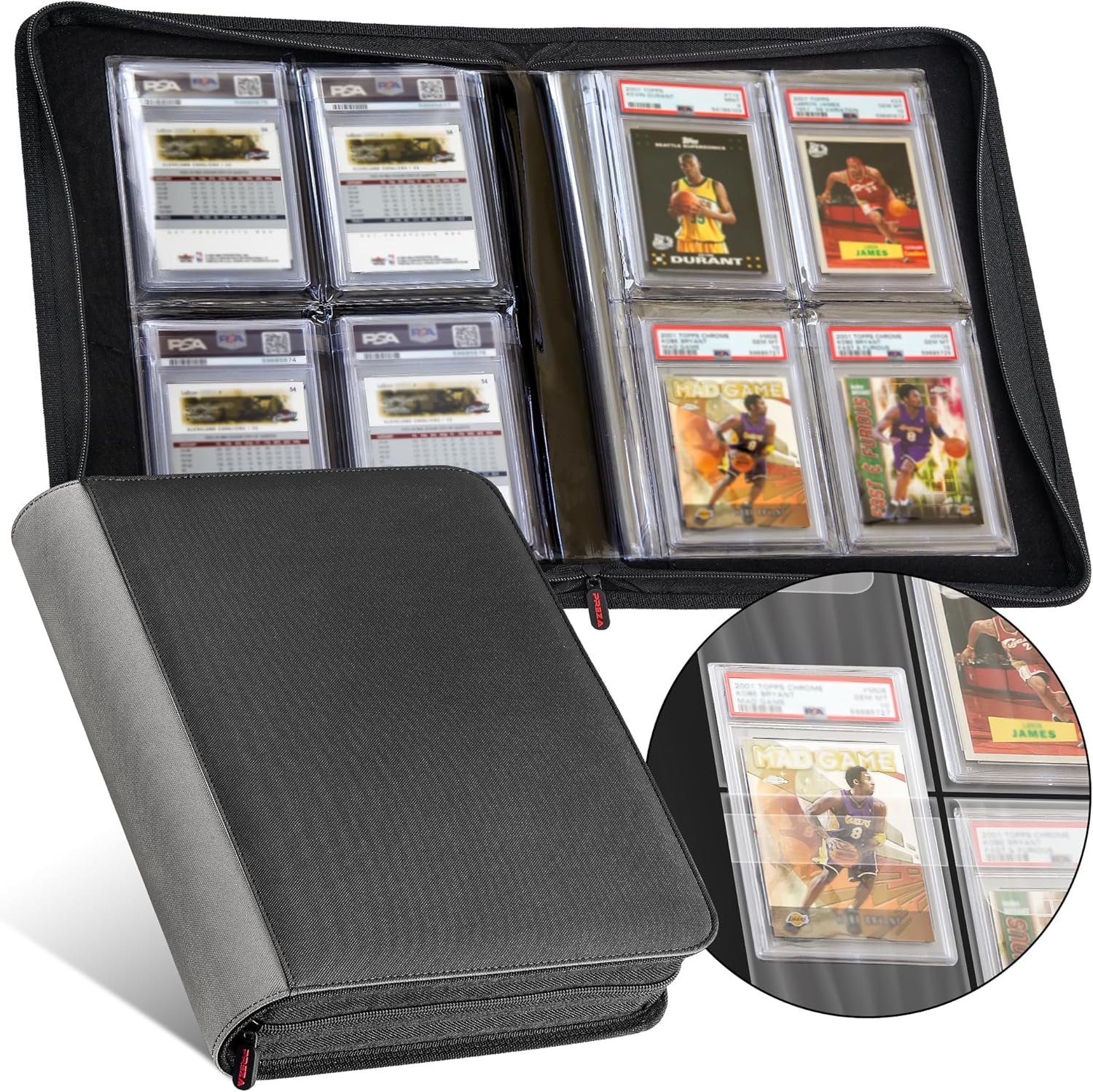 PREZA The Original Slab Binder for Graded Card Storage