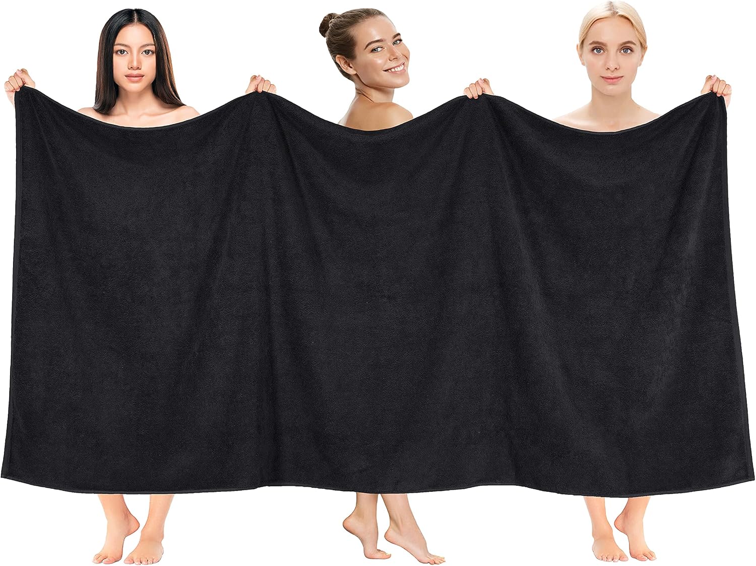 Oversized Bath Sheet 100% Cotton 40x80 for Luxury Comfort
