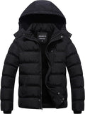 Men's Puffer Jacket Waterproof Winter Parka Coat - Warm Thicken Ski