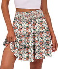 Caracilia Women's Flowy Mini Skorts for Stylish Summer Outings