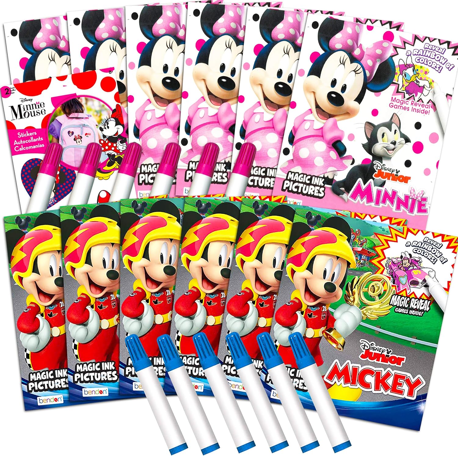 Minnie & Mickey Imagine Ink Set - No Mess Coloring Fun!