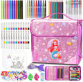 Mermaid Gifts for Girls Washable Scented Markers Set - Complete 98Pc